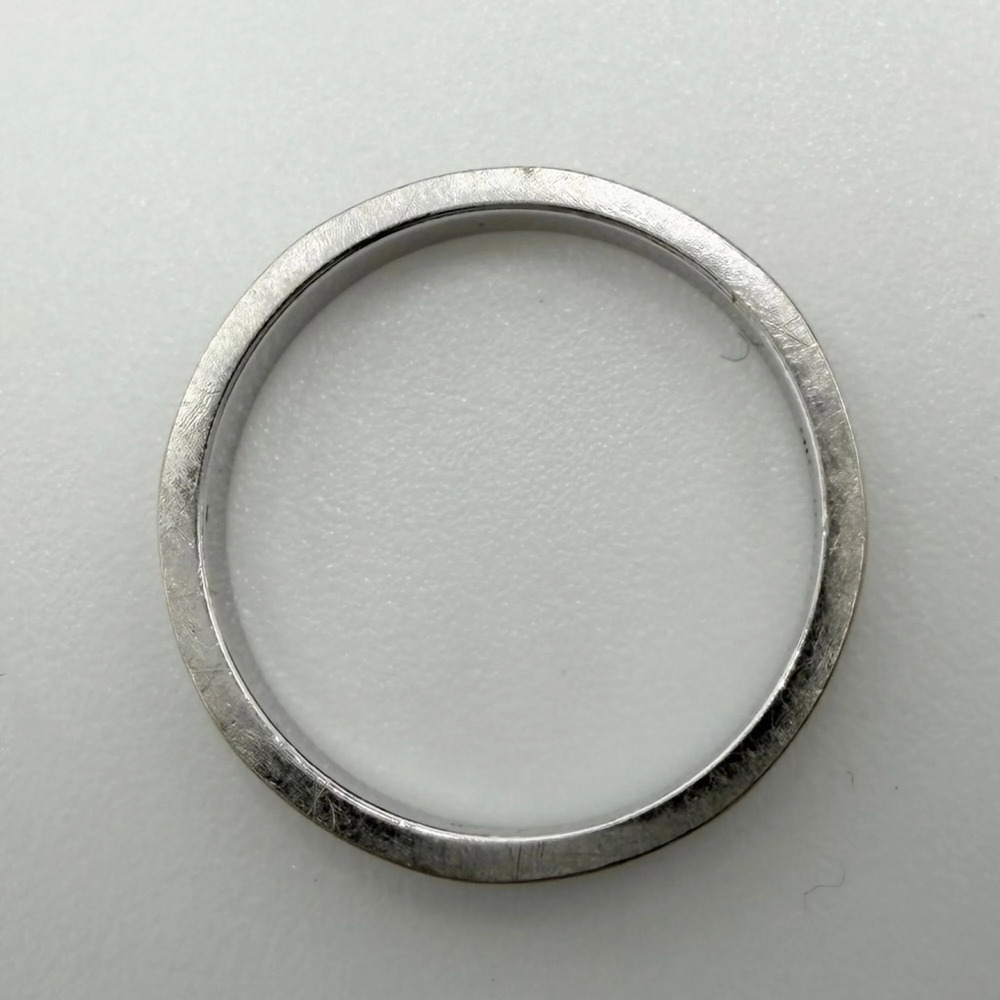 CARTIER 18k Silver Diamond Love Ring - Picture 6 of 8